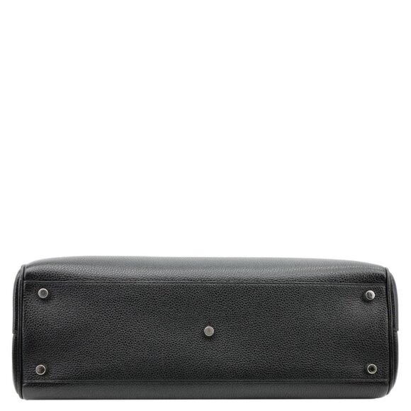 Gucci  Zumi Medium Leather Top Handle Shoulder Bag Black 564714 - Picture 9 of 12